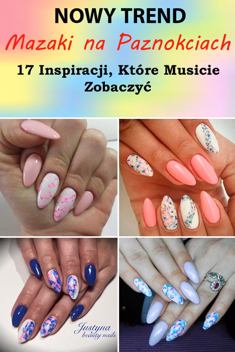 NOWY TREND: Mazaki na Paznokciach – 17 Inspiracji, które musicie zobaczyć