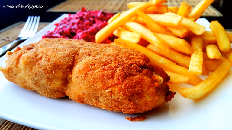 Devolay z Serem i Szynką w Chrupiącej Panierce (Cordon Bleu)