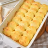 Pieczone gnocchi alla romana z masłem i parmezanem