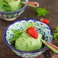 Lody z zieloną, sproszkowaną herbatą ! Matcha Green.