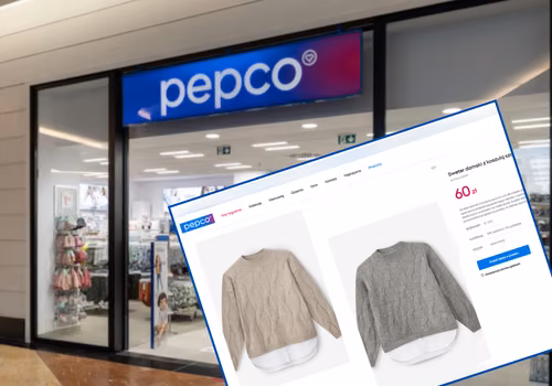 Ten sweter z koszulą z Pepco za 60 zł to modowy sztos! Ciepły i stylowy - warkoczowy gruby splot dodaje uroku