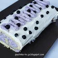 Rolada jagodowa
