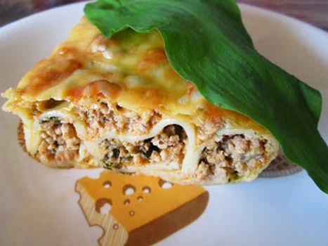 Lasagne z mięsem mielonym