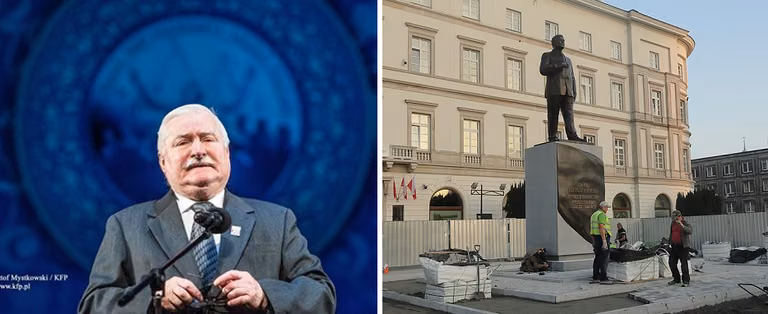 Wałęsa krytykuje pomnik Kaczyńskiego: „taka miernota” i oskarża go o katastrofę smoleńską!