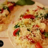 Quesadilla z tuńczykiem i smażoną papryką