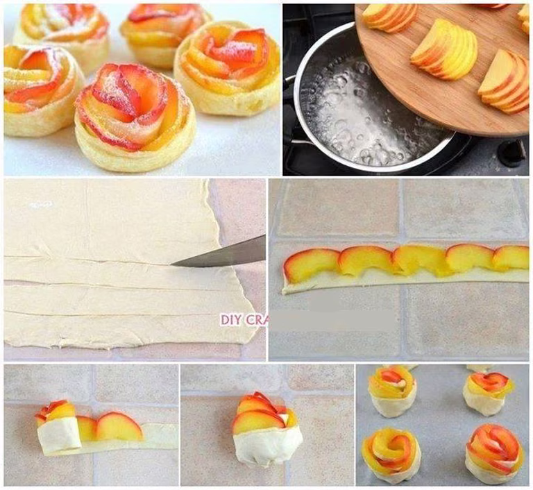 Różyczki- dekoracje na tort