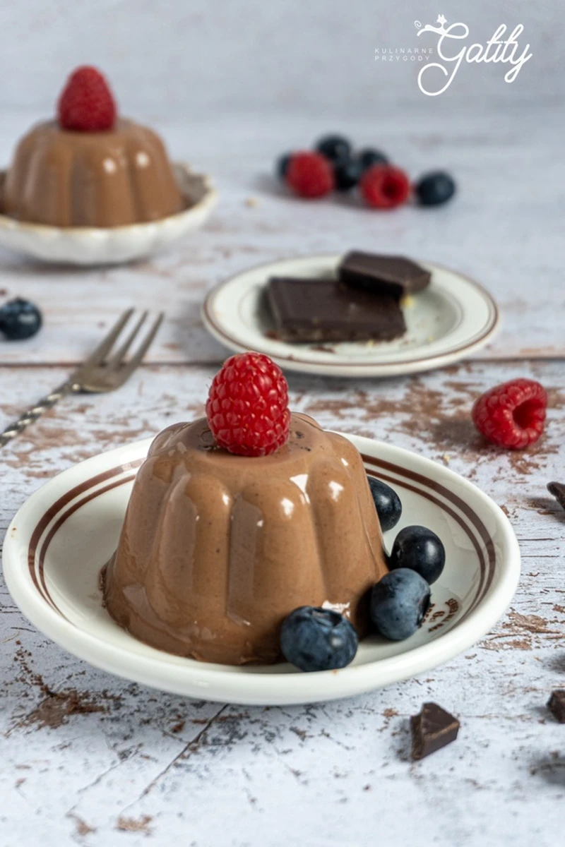 Czekoladowa panna cotta