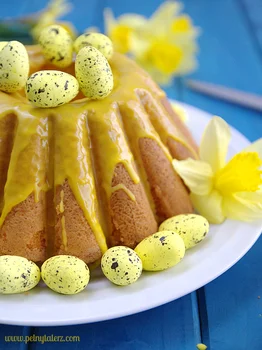 Babka z ajerkoniakiem. Pyszna!