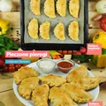 Pieczone pierożki z mięsnym farszem