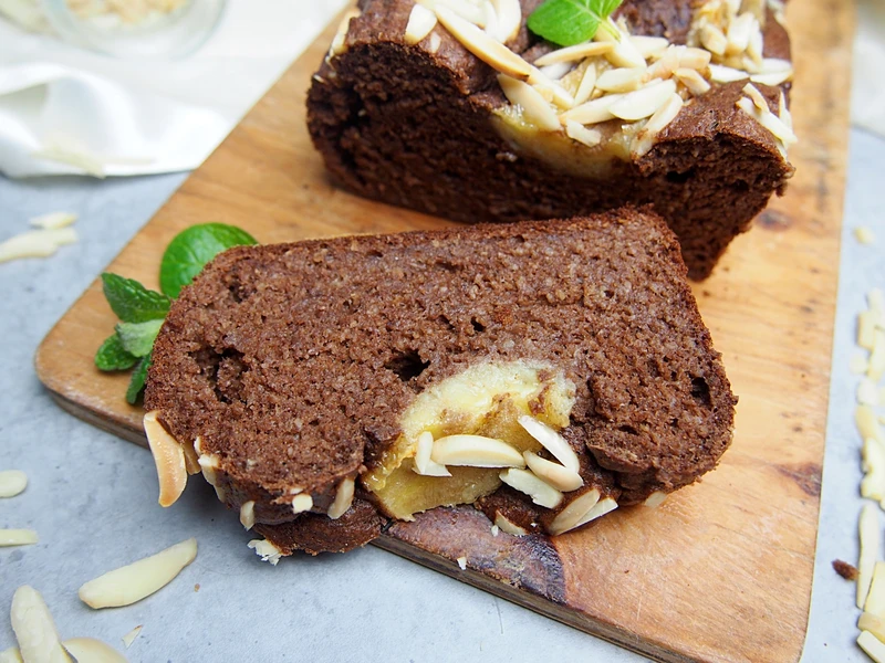 Czekoladowy chlebek bananowy