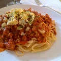Spaghetti a'la bolognese