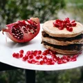 Pancakes z kremem czekoladowym z ciecierzycy