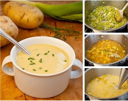 Zupa krem z ziemniaków i pora