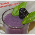 Koktajl bananowo-jeżynowy – Kulinarne S.O.S.
