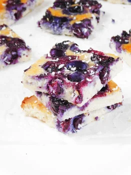 Blondie z borówką amerykańską (proteinowe)
