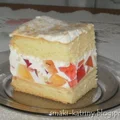 Sernik na zimno kryształek (z galaretkami) Lekki i pyszny :-)