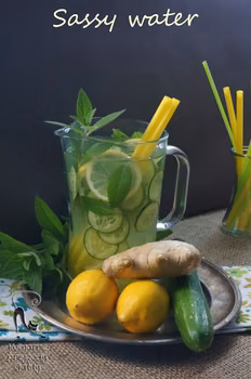 Pij i chudnij, czyli Sassy water