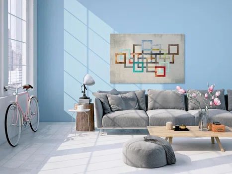 Łańcuch zdarzeń - nowoczesny obraz na płótnie