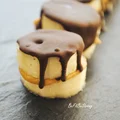Banana Bites z masłem orzechowym i gorzką czekoladą