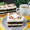 Ciasto przekładane z herbatnikami