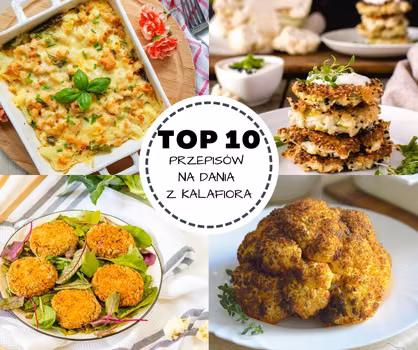 TOP 10 przepisów na dania z kalafiora.