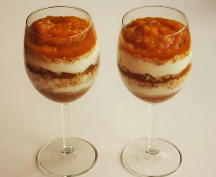 Szybki deser dyniowy