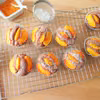 Kakaowe muffiny z brzoskwiniami