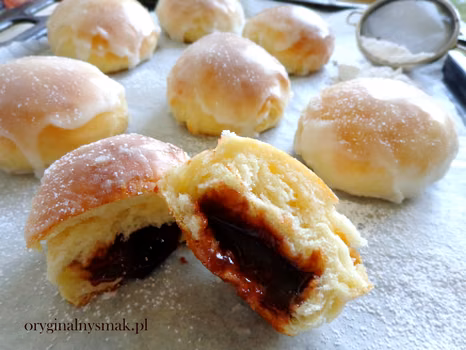 Pączki pieczone