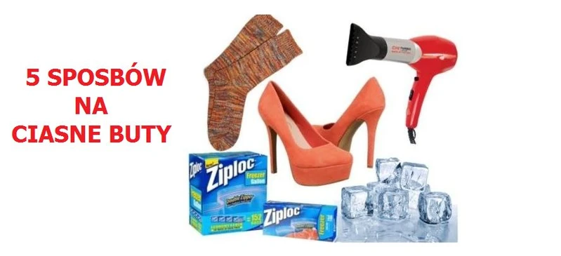 5 trików na za ciasne buty