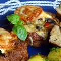 Koszyczki z mielonego mięsa z warzywami