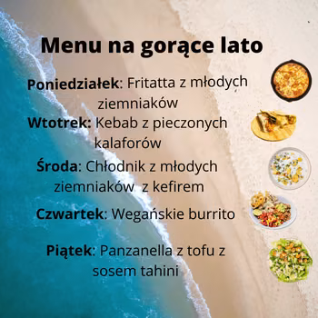 Wege obiady na gorące lato - Niedzielny kucharz
