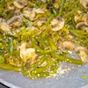 Fasolka z pieczarkami