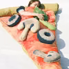 Śpiwór w kształcie pizzy
