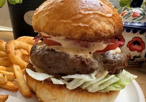 Domowe hamburgery wołowe