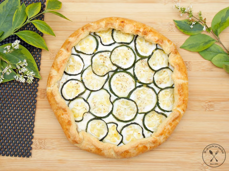 Galette z cukinią i ricottą