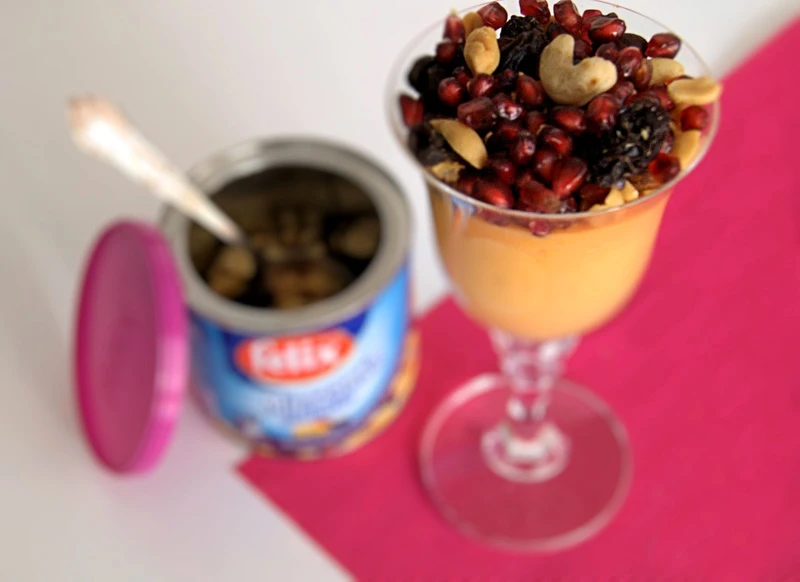 SuperFood - mus dyniowy z bakaliami i granatem