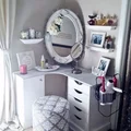 Narożna toaletka