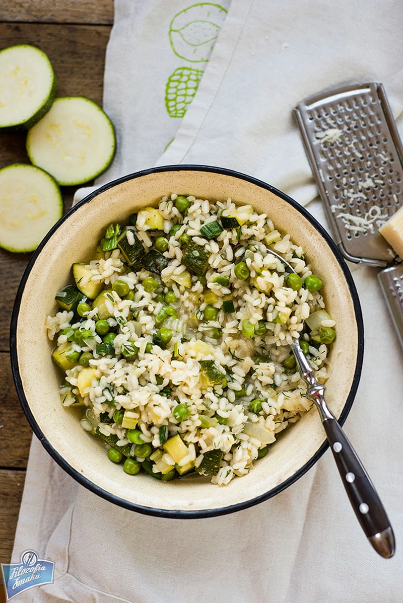 Risotto z cukinią