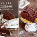 Cisto czekoladowe z masą makową