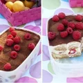 Tiramisu z malinami