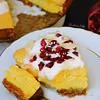 Kremowy sernik z mango