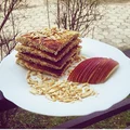 Jaglany omlet z jabłkiem