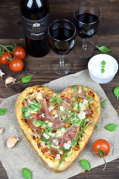 Pizza na romantyczną kolację