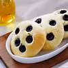 Mini focaccie z oliwkami