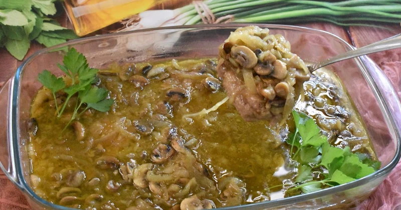 Karkówka z sosie cebulowo- chińskim