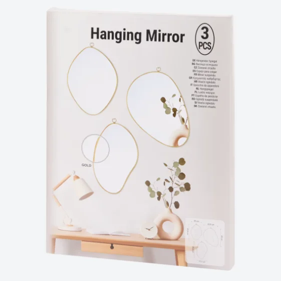 Zdjęcie Ten zestaw 3 luster z Action to nowy hit do salonu i sypialni! Łatwy montaż, rozjaśnią każde pomieszczenie, efekt wow za 14,95 zł #4