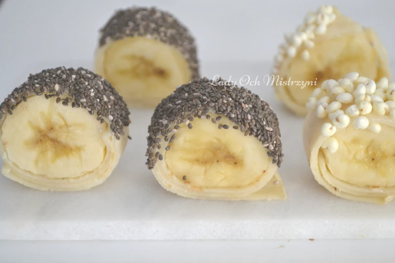 Domowe sushi bananowe