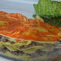Zapiekanka w liściach kapusty