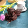 MUFFINKI CZEKOLADOWE  Z BANANAMI