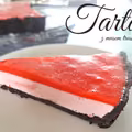 Tarta z kremem truskawkowym bez pieczenia